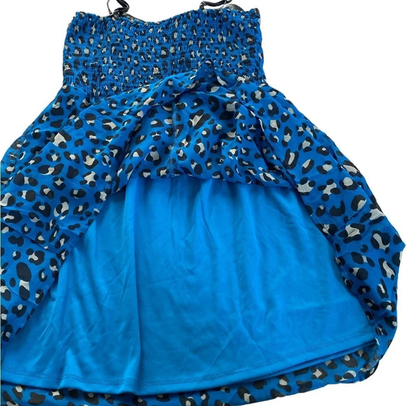 Nine Bird Blue & black mini w/ faux leather Size Medium - Picture 7 of 10